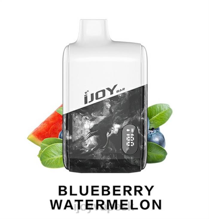 Order iJOY Vape | iJOY Bar IC8000 jednorazové 8X02180 čučoriedkový vodný melón