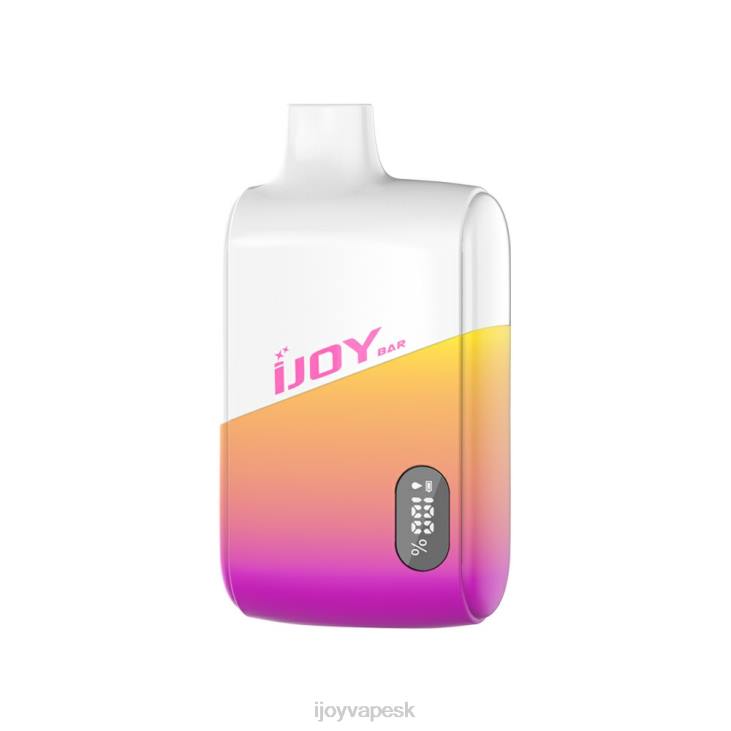 Order iJOY Vape | iJOY Bar IC8000 jednorazové 8X02190 broskyňový citrón