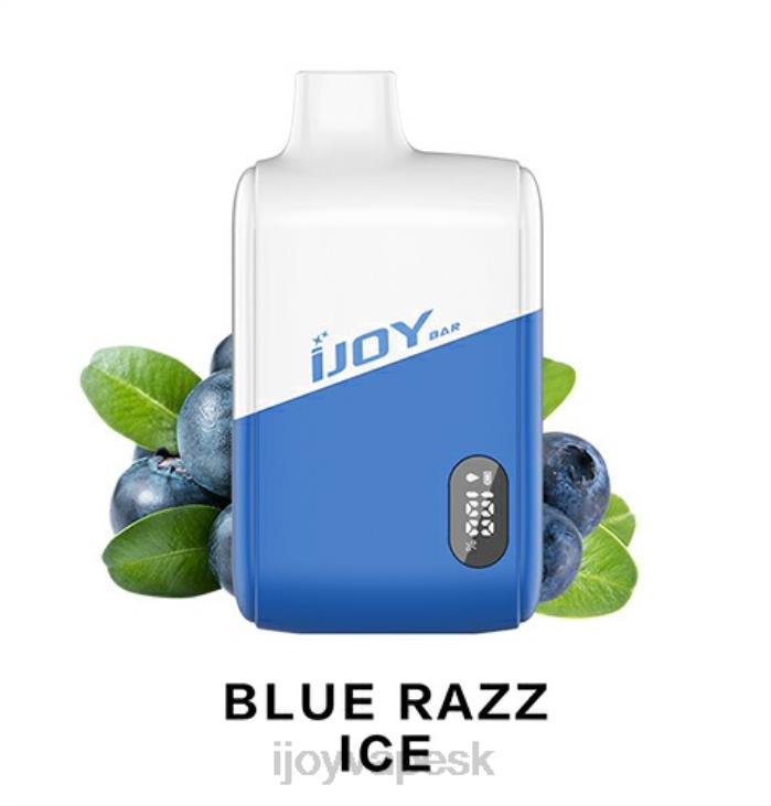 iJOY Vape Order Online | iJOY Bar IC8000 jednorazové 8X02179 modrý razz ľad