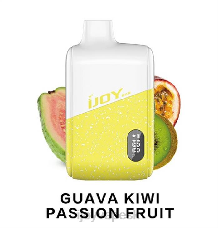 iJOY Vape Review | iJOY Bar IC8000 jednorazové 8X02185 guava kiwi mučenka
