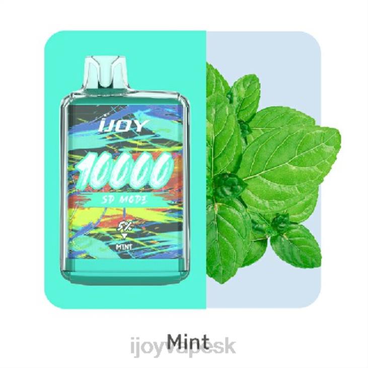 iJOY Bar Flavors | iJOY Bar SD10000 jednorazové 8X02167 mäta