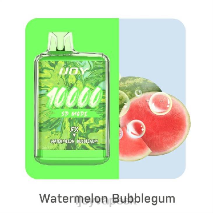 iJOY Vape Flavors | iJOY Bar SD10000 jednorazové 8X02174 žuvačka z vodného melónu