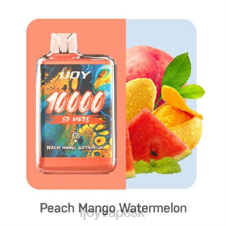iJOY Vape Order Online | iJOY Bar SD10000 jednorazové 8X02169 broskyňa mango vodný melón