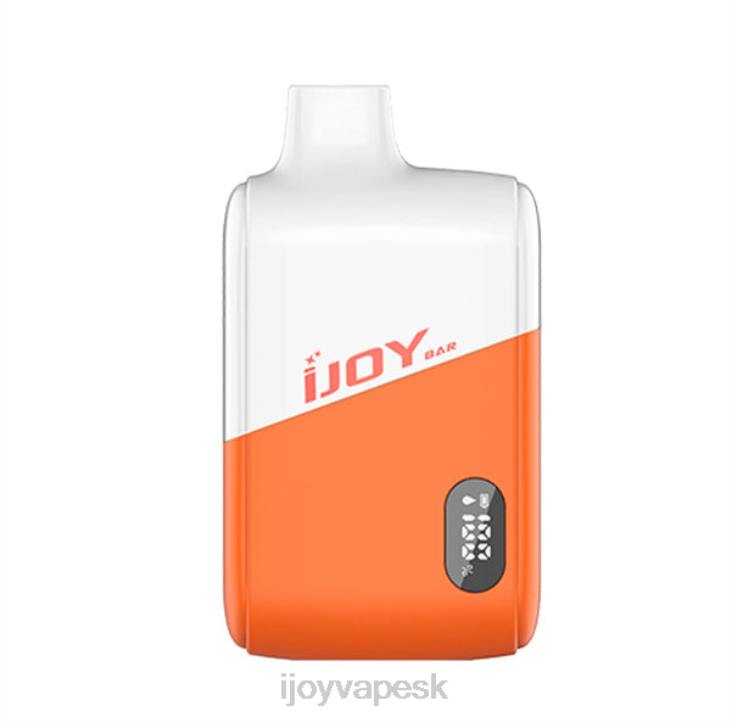 iJOY Bar Flavors | iJOY Bar Smart Vape 8000 ťahov 8X0217 broskyňa čučoriedka