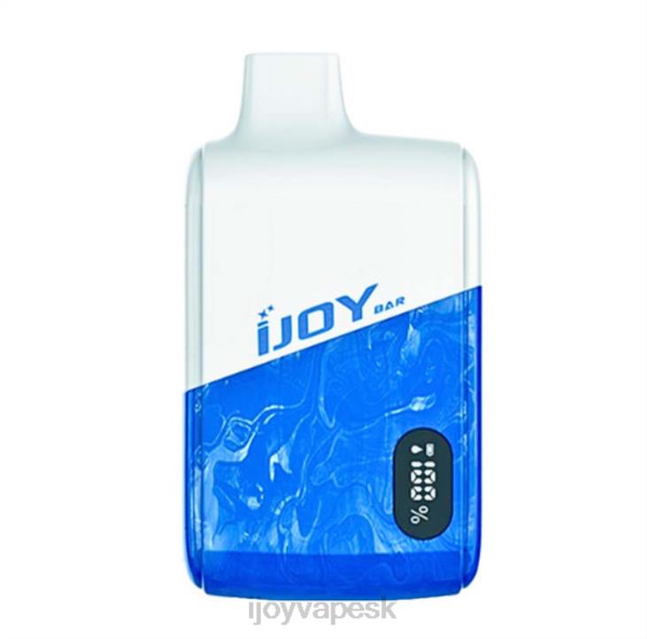 iJOY Vape Flavors | iJOY Bar Smart Vape 8000 ťahov 8X024 černicový ľad