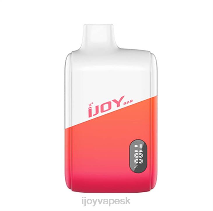 iJOY Vapes For Sale | iJOY Bar Smart Vape 8000 ťahov 8X0218 broskyňový citrón