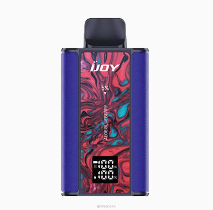 iJOY Vape Slovensko | iJOY Captain 10 000 vape 8X0232 modrý malinový ľad