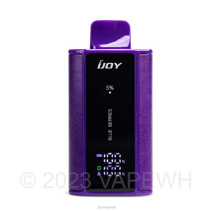 iJOY Vape Slovensko | iJOY Captain 10 000 vape 8X0232 modrý malinový ľad