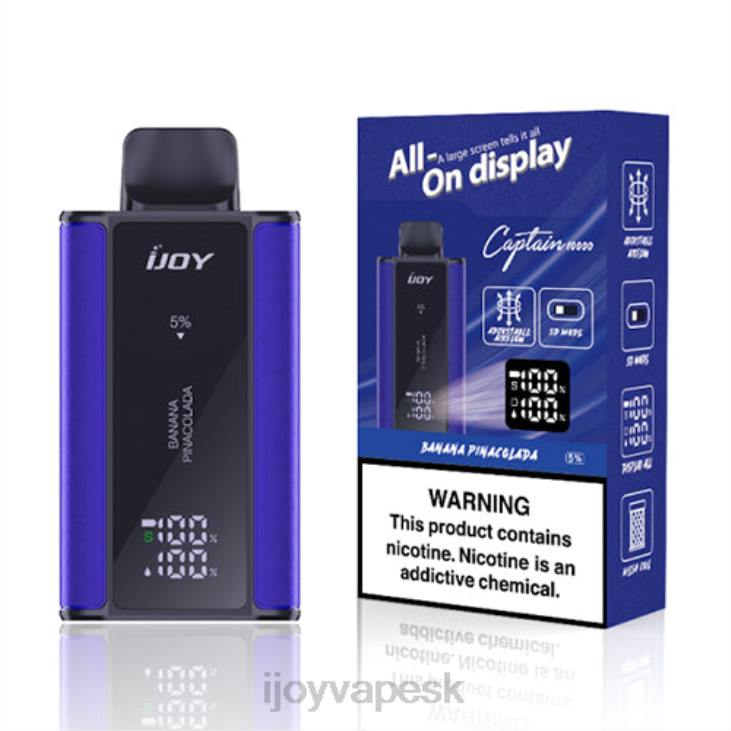 Order iJOY Vape | iJOY Bar Captain jednorazové 8X0290 kiwi bobule